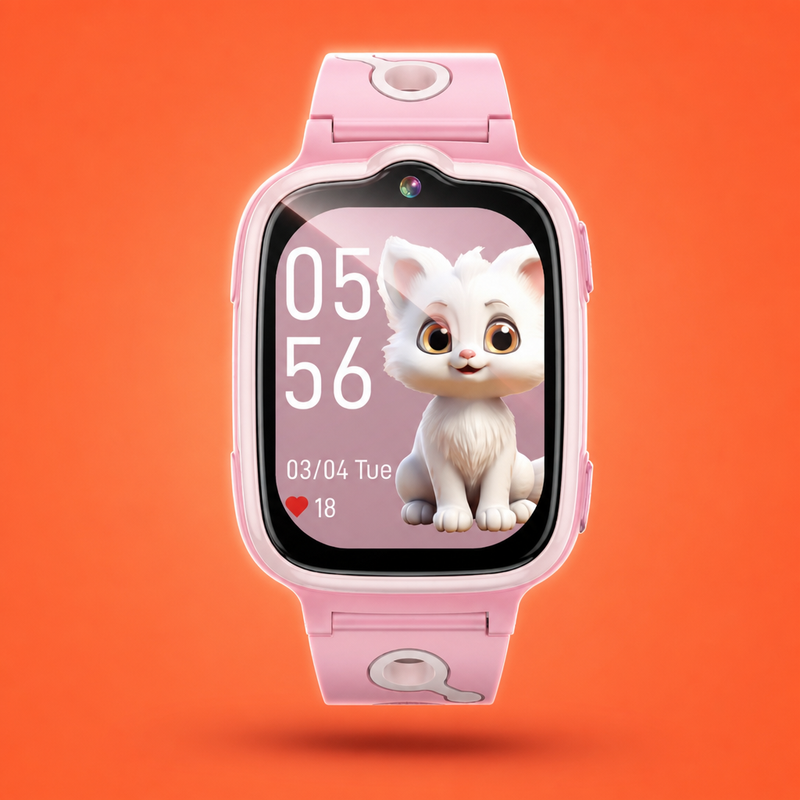 SmartWatch Mini – Montre connectée 4G enfant 5-8 ans, appel vidéo & SOS