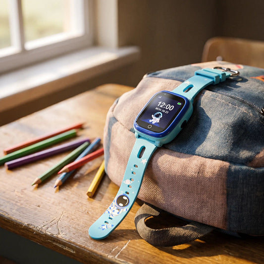 SmartWatch Mini – Montre connectée GPS enfant 5-8 ans, vibreur & bracelets interchangeables