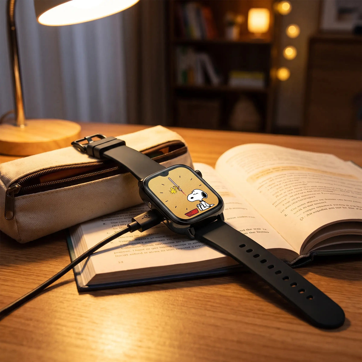 SmartWatch S5 – Montre connectée GPS enfant 8-12 ans, grand écran & vibreur