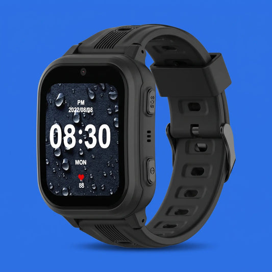 SmartWatch A80 Pro – Montre connectée GPS enfant 8-12 ans, appel vidéo & écran incurvé