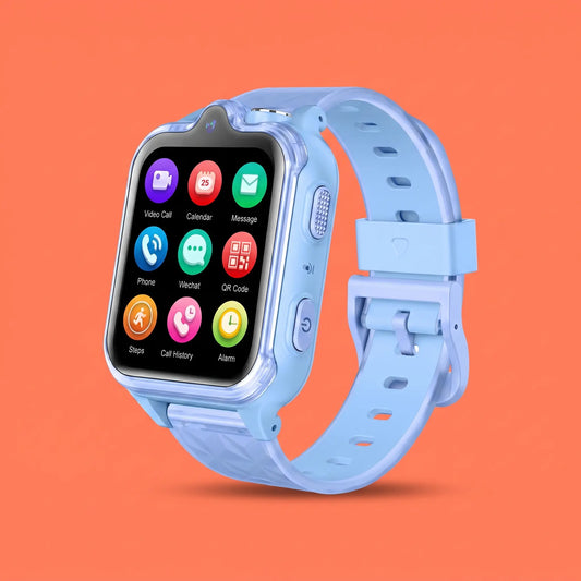 SmartWatch Explorer Pro – Montre connectée GPS ado, double caméra 2+5 MP