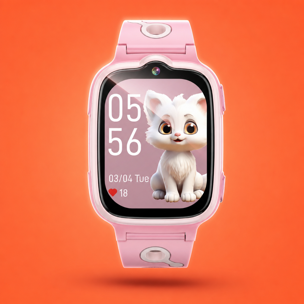 SmartWatch Mini – Montre connectée 4G enfant 5-8 ans, appel vidéo & SOS
